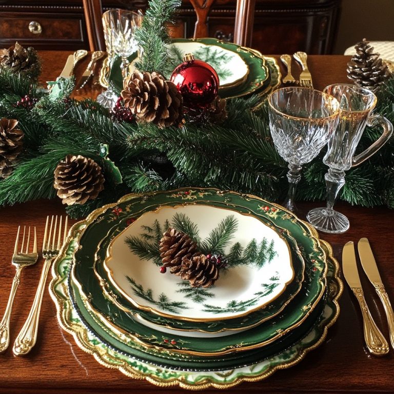 Affordable Christmas Tablescapes Elegant Settings for Less