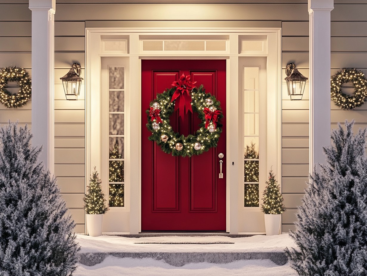 DIY Christmas Wreaths: Unique Designs for Your Front Door