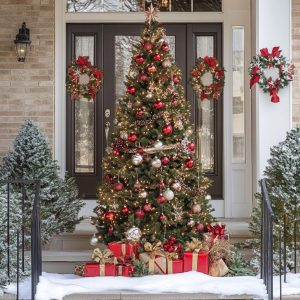 How to Decorate Trees and Shrubs for Christmas Like a Pro