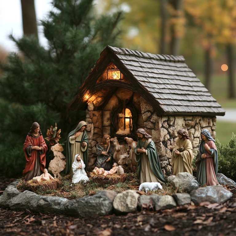 0 Stunning Outdoor Nativity Scenes: Classic and Modern Display Ideas