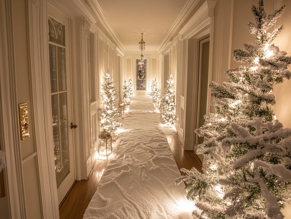 Transform Your Hallway into a Winter Wonderland