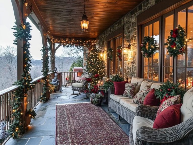 Transform Your Porch with These 10 Festive Christmas Decorating Ideas